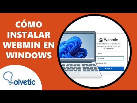 Cómo instalar Webmin en Windows ✔️ - Solvetic