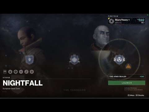 Destiny 2 - Solo 100k Nightfall: Arms Dealer (Hunter; 165k score)