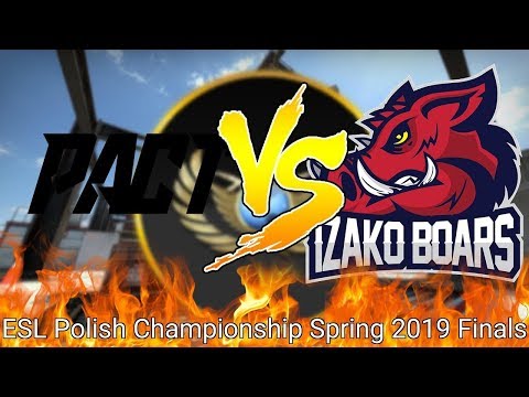 Finały ESL Mistrzostw Polski Pact vs Izako Boars Map 2