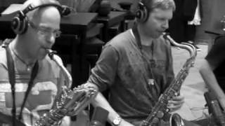 hot pants road club - grand funk orchestra horn section in the studio