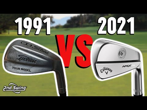 Golf Blade Iron Comparison | Old Vs New | 1991 Titleist Tour vs 2021 Callaway Apex MB
