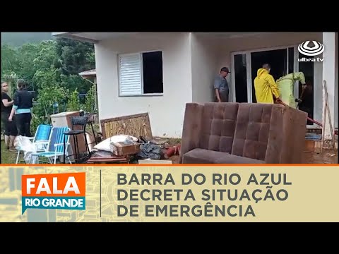 Barra do Rio Azul decreta situação de emergência | Fala Rio Grande 06/11/2023