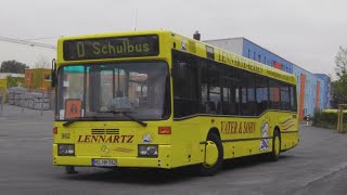preview picture of video '[Sound] Bus Mercedes O 405 N2 (MG-HM 962) der Fa Lennartz Reisen GmbH, Mönchengladbach'