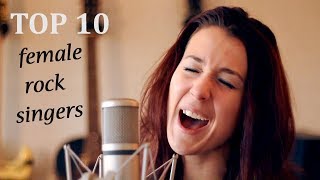 Top 10 Female Rock Singers - with Karl Golden!