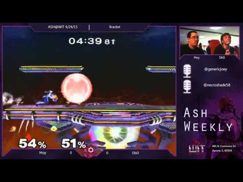 Melee Bracket ASH@WIT 4/24/15 - Moy (Ganon) vs DBD (Sheik)