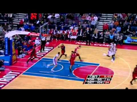 Greg Monroe takes on the Raptors