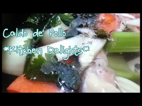 Cómo Hacer Caldo de Pollo