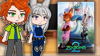 Past Zootopia React To Future | Nick & Judy | Gacha React