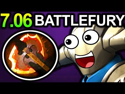BATTLEFURY SVEN DOTA 2 PATCH 7.06 NEW META GAMEPLAY