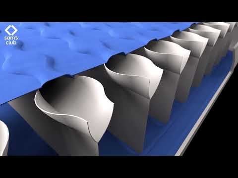 thumbnail video image 2 of Colchón Inflable Bestway  Matrimonial 2.03m x 1.52m x 46cm, 2 of 5