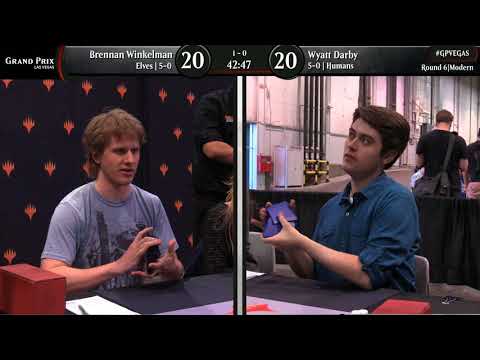 Magic the Gathering GP Vegas 2018 Round 6 Modern