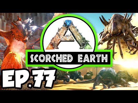 ARK: Scorched Earth Ep.77 - THYLACOLEO TEST RIDE & DINO TAME ATTEMPTS!!! (Modded Dinosaurs Gameplay)