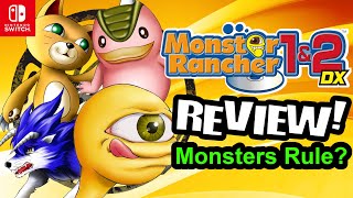 Monster Rancher 1 & 2 DX Nintendo Switch Review! MONSTERS ROCK!