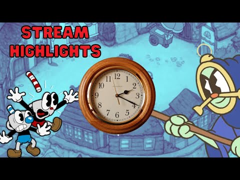 Can I beat ALL OF CUPHEAD before I have to go to work? [STREAM HIGHLIGHTS]
