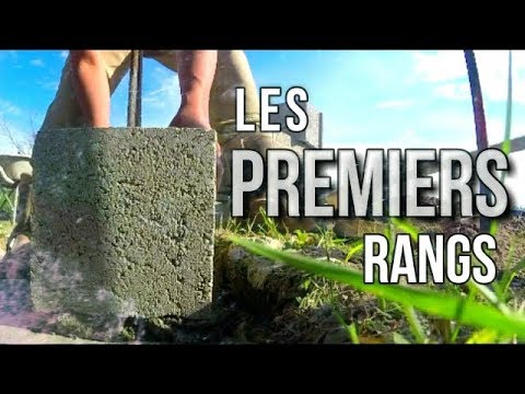bâtir un mur parpaing - le premier rang-tutoriel