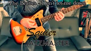 Video thumbnail for BEATLES COVER - Squier vintage modified Jazzmaster - Don't let me down. 2019 - 65 Deluxe Reverb by Lord Fuzzman