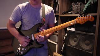 David Gilmour - Faces of Stone (solo cover)