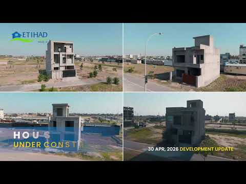 Etihad Town Lahore Phase II: Block A to G Construction Status & Pine Avenue Connectivity 2026