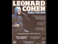 Leonard Cohen - The Darkness 2009-11-12 (Audio ...