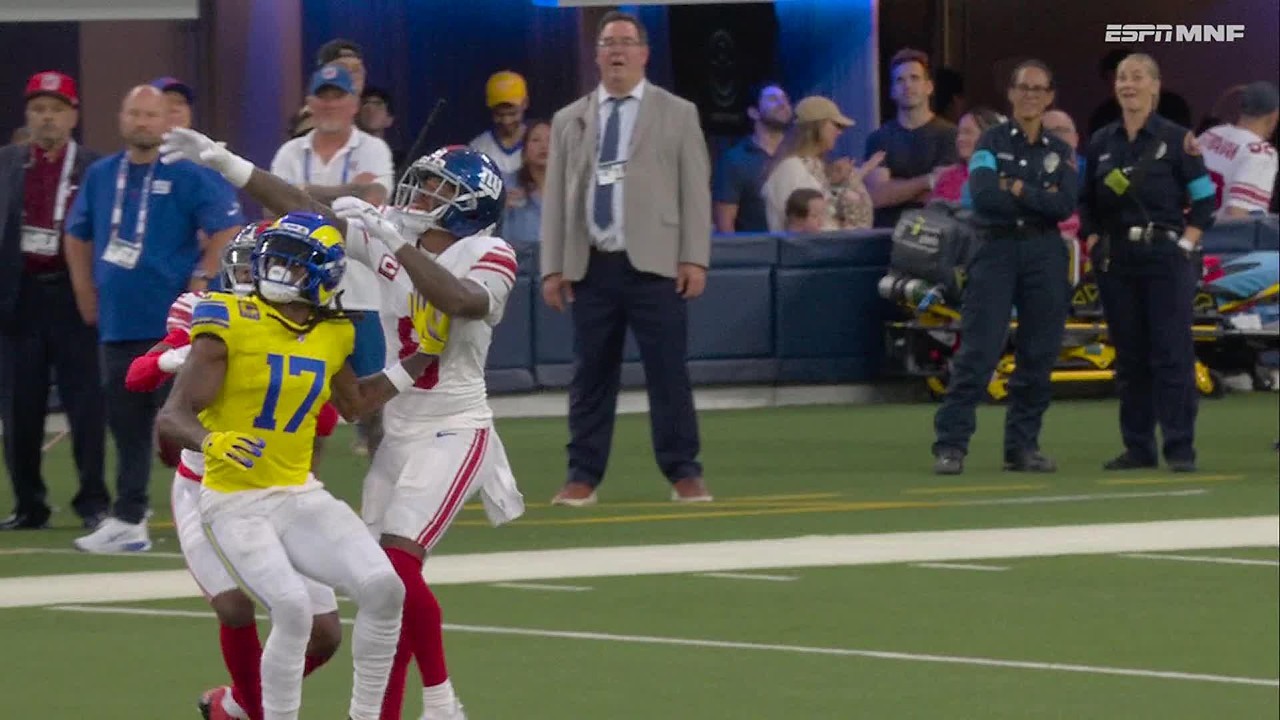 Jevon Holland responds with a Int. for the Giants !!