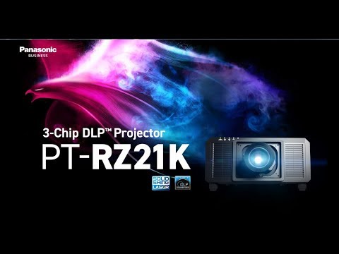 Panasonic pt-rz21k 3-chip dlp projector