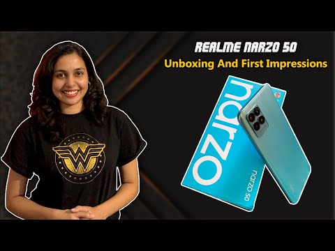 Realme Narzo 50 Unboxing And First Impressions: Everything The Phone Has To Offer
