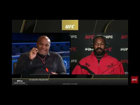 Jon Jones, DC interview UFC 309