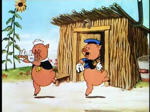 Shot of Who's Afraid of the Big Bad Wolf by The Three Little Pigs cast