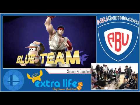 Extra Life: Rooster + DGL vs. Jinsu + Nunu - Smash 4 Doubles Losers Finals