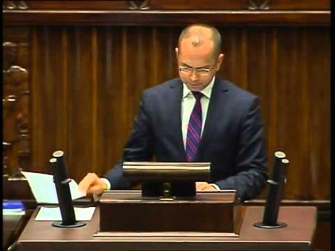 Michał Szczerba przedstawia sprawozdanie o ochronie świadka