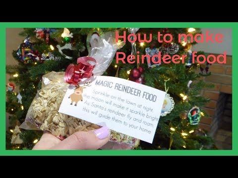 How to make Reindeer food