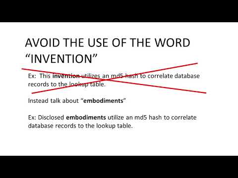 Inventors Want to Know - 004 - Detailed Description Do's and Don'ts