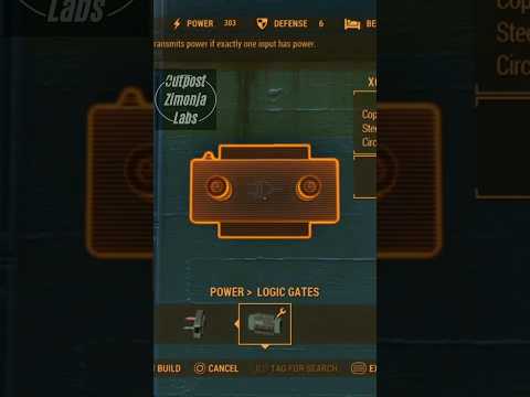 How to make a Two way door logic gate tutorial #gamingshorts #fallout4