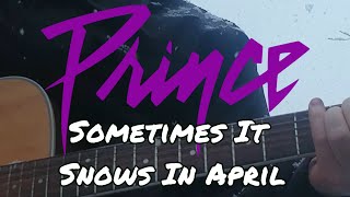 Prince - Sometimes It Snows In April | Short Acoustic Guitar Cover