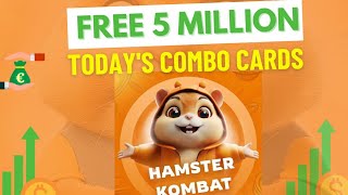 Make 5 million Hamster Kombat Coins with today's combo cards