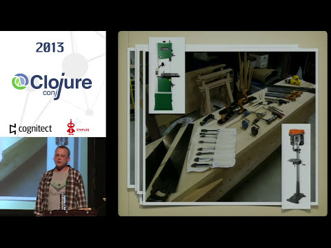 Image thumbnail for talk Clojure: Programming with Hand Tools