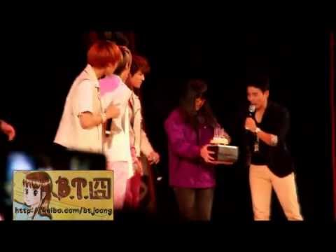 [B.T.]111002 TEEN TOP-Happy Birthday to CHUNJI @Lotte World