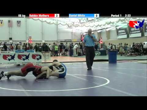 Robbie Mathers vs. Daniel White at 2013 ASICS University Nationals - FS