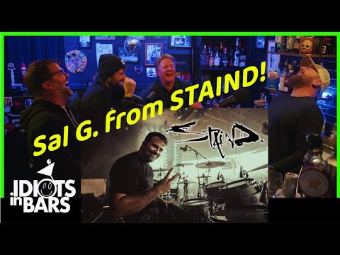 STAIND DRUMMER SAL G ON HIS START AS LEAD DRUMMER FOR THE BAND | Idiots in Bars