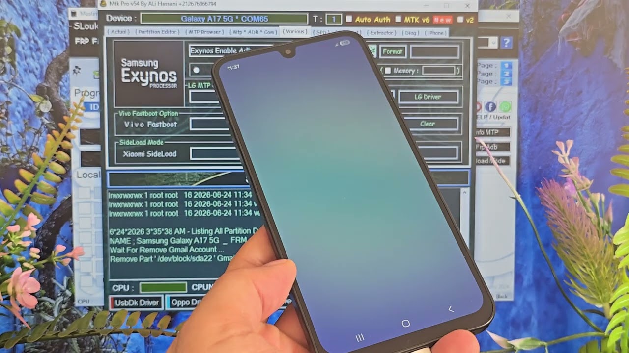 Mtk Pro v54 🔮 Updates All Samsung Exynos New Loader v3 + Fast Format For T509 + T505n + X216b 🧶