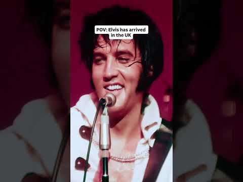 Graceland  👉 Vegas 👉 UK, Elvis has entered the building!