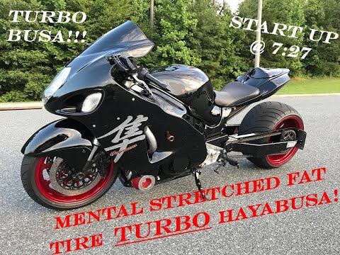 INSANE TURBO BUSA! 2001 Suzuki Gsx 1300 R Hayabusa!!! Aka "DEMON"