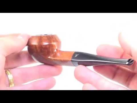 NEW! Willmer AAA Straight Grain Squat Bulldog Smoking Pipe From PIPELIST.COM