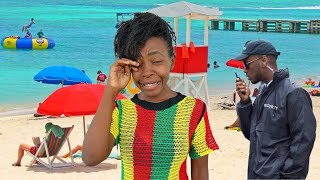 We Were Enjoying Ourselves At The Beach In Montego Bay Then This Happened! /Jamaica