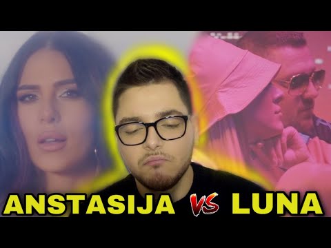 ANASTASIJA - VOLIM TE VS LUNA DJO X MC YANKOO - TELENOVELA | REAKCIJA