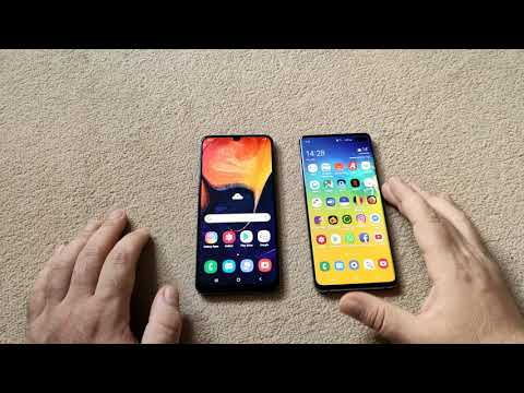 Samsung Galaxy S10 Plus vs Samsung A50 -Flagship vs Midrange