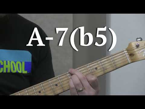 II V I in G minor for Guitar Example #5