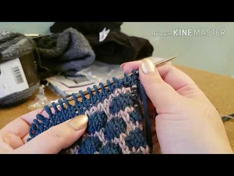 Bubble-Wrap-Muster stricken