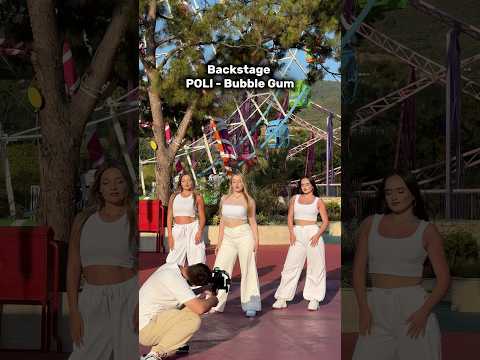 Backstage music video “POLI - Bubble gum” (dance part)