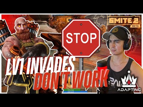 STOP WITH THE LEVEL ONE INVADES!!! Smite 2 Deity Ranked Conquest